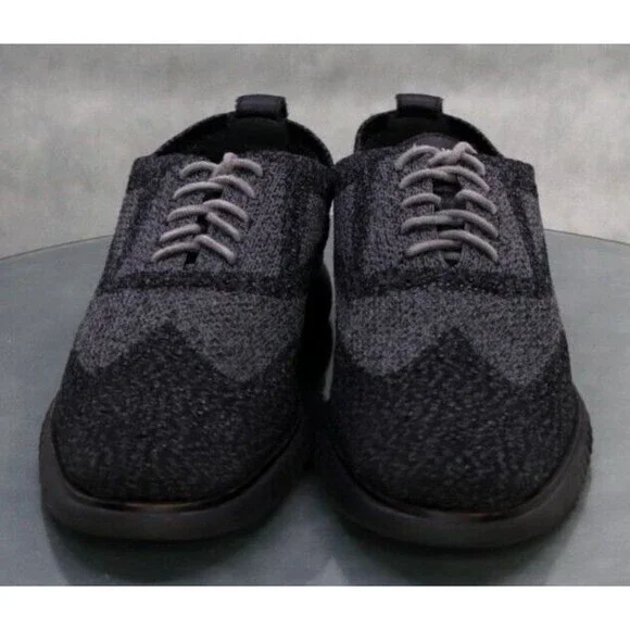 Cole Haan Zero Grand Knit Lite Men's Wingtip OxfordsCasual Shoes Size 8.5 C27563